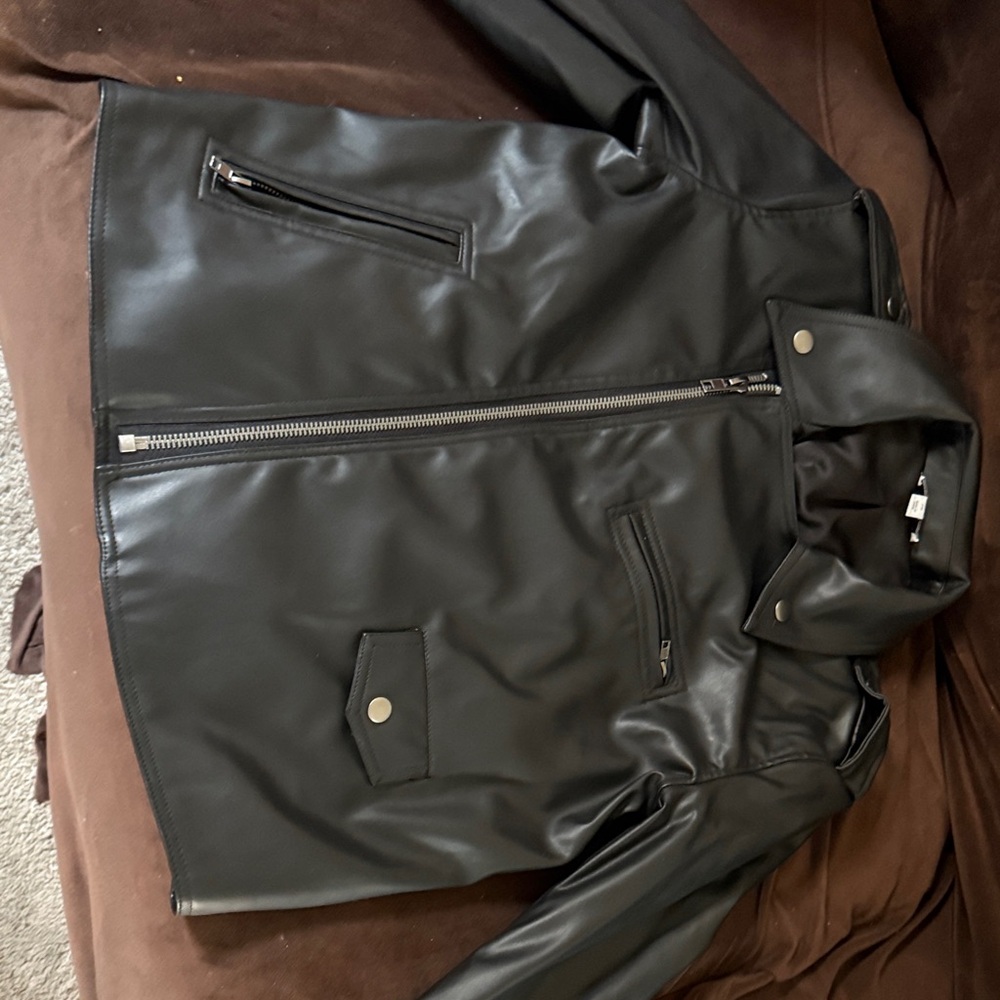 Womens Black Leather Jacket